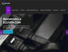 Tablet Screenshot of ecuven.com